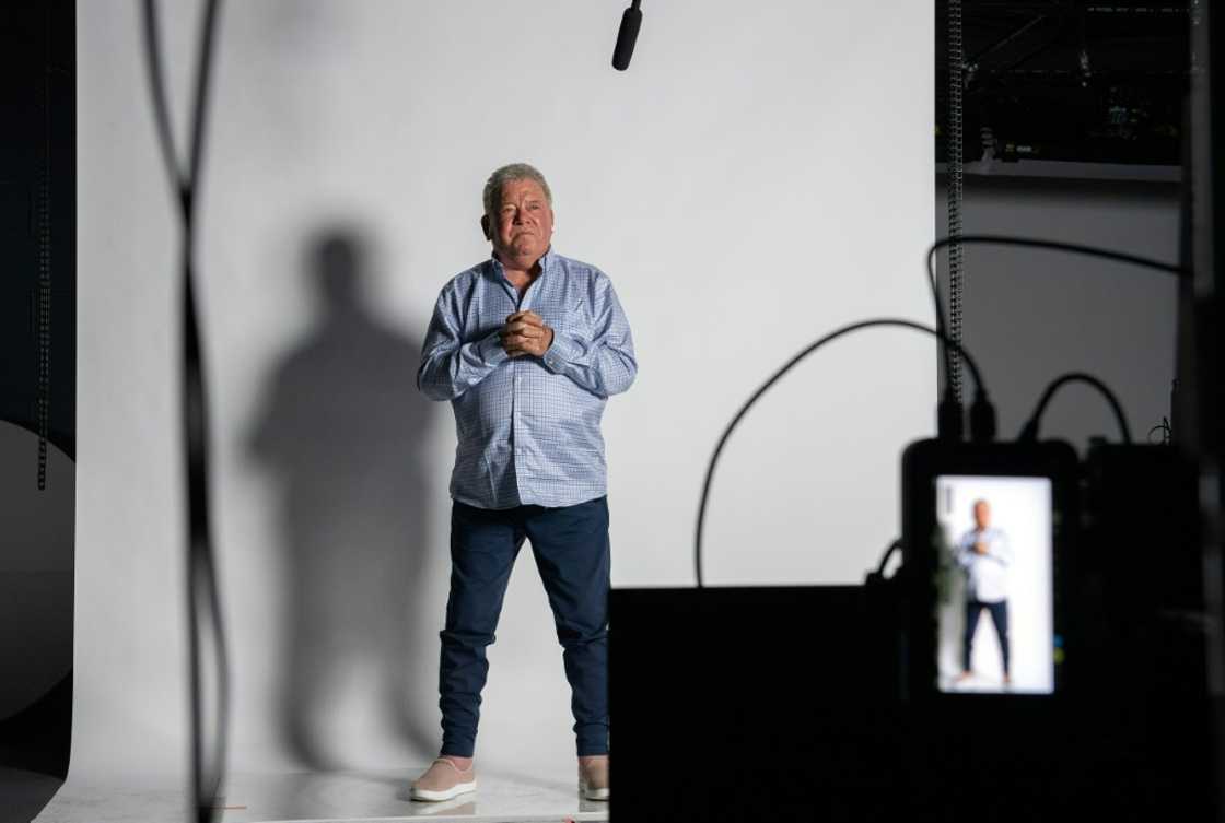 It's live, Jim, but not as we know it: William Shatner beamed into a meeting in Sydney, Australia, using a hologram technology from Los Angeles It's live, Jim, but not as we know it: William Shatner beamed into a meeting in Sydney, Australia, using a hologram technology from Los Angeles