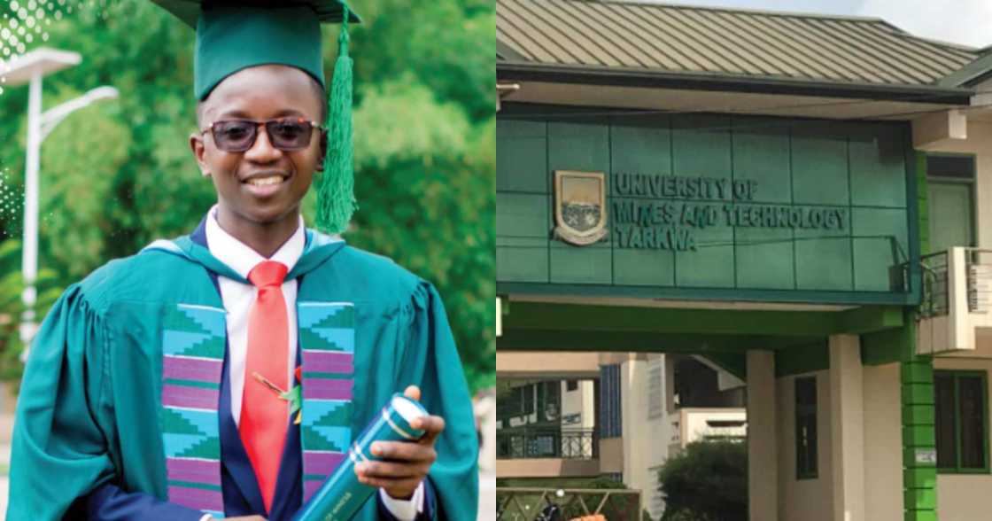 John Cobbinah is Best Graduating Male Student in Mathematical Science at UMaT