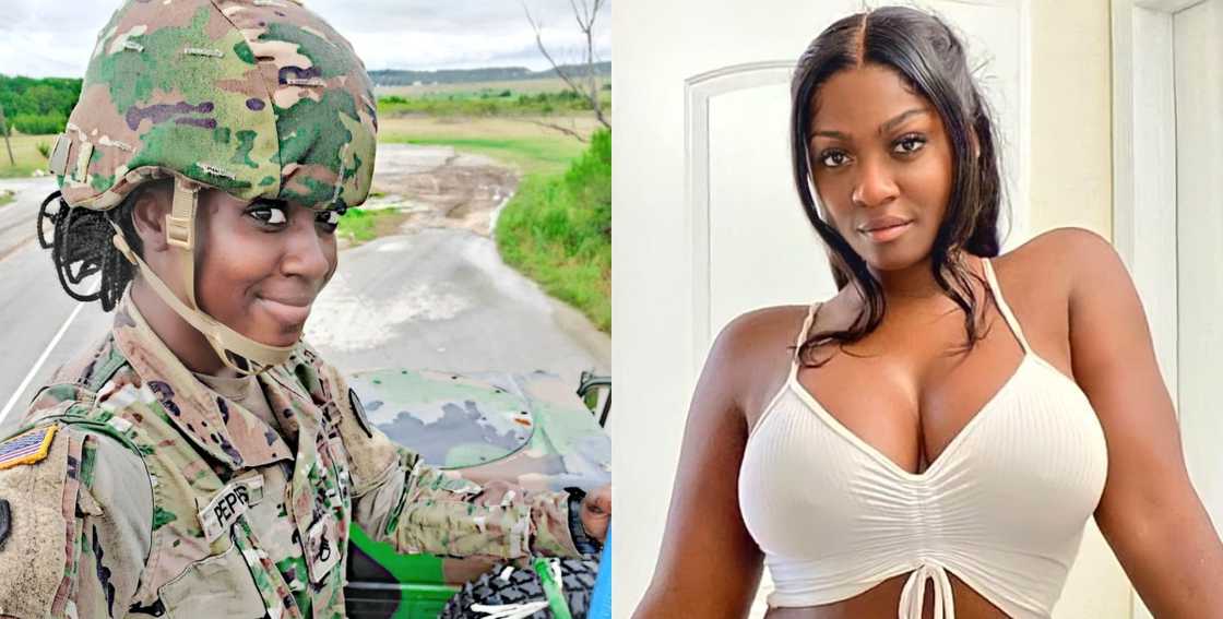 Female soldier who is going viral over beautiful pictures Female soldier who is going viral over beautiful pictures