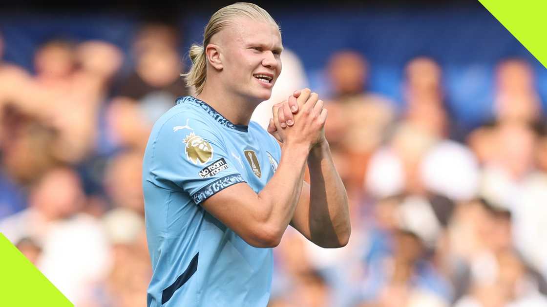 Manchester City's Erling Haaland scored his third successive opening-day goal as the Citizens edged Chelsea at Stamford Bridge.