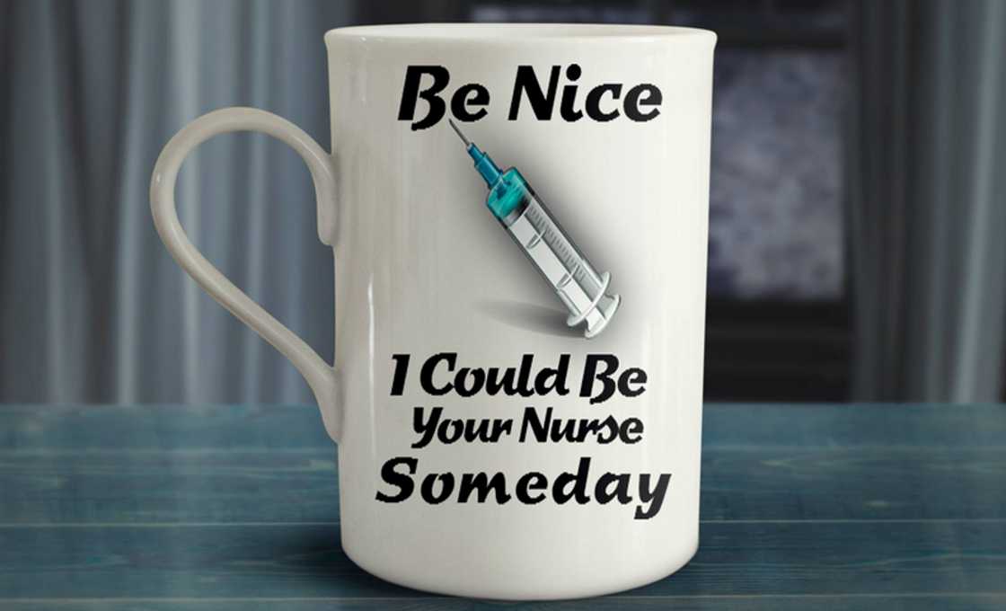 Male nurse coffee mug as a gift Male nurse coffee mug as a gift