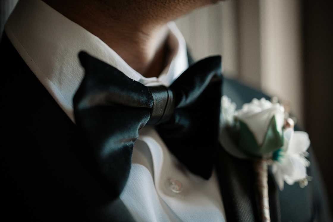 A man in a bow tie A man in a bow tie