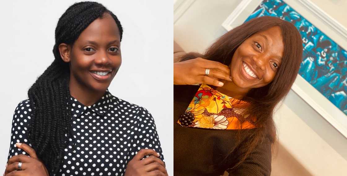 Thelma Teetee Ahamba, a former refugee who is now successful Thelma Teetee Ahamba, a former refugee who is now successful