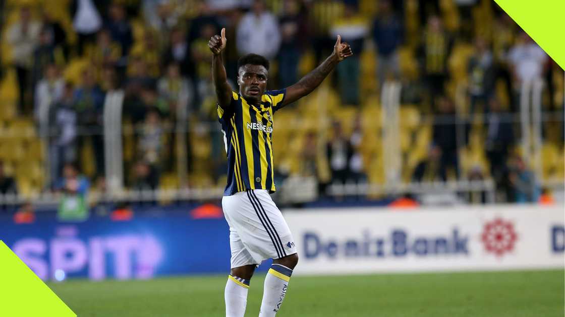 Emmanuel Emenike, Fenerbahce, Trabzonspor, Istanbul, Turkey. Emmanuel Emenike, Fenerbahce, Trabzonspor, Istanbul, Turkey.