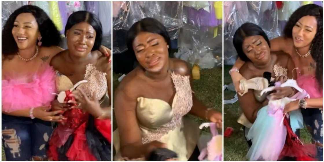 Fella Makafui & Hajia4real Fella Makafui & Hajia4real