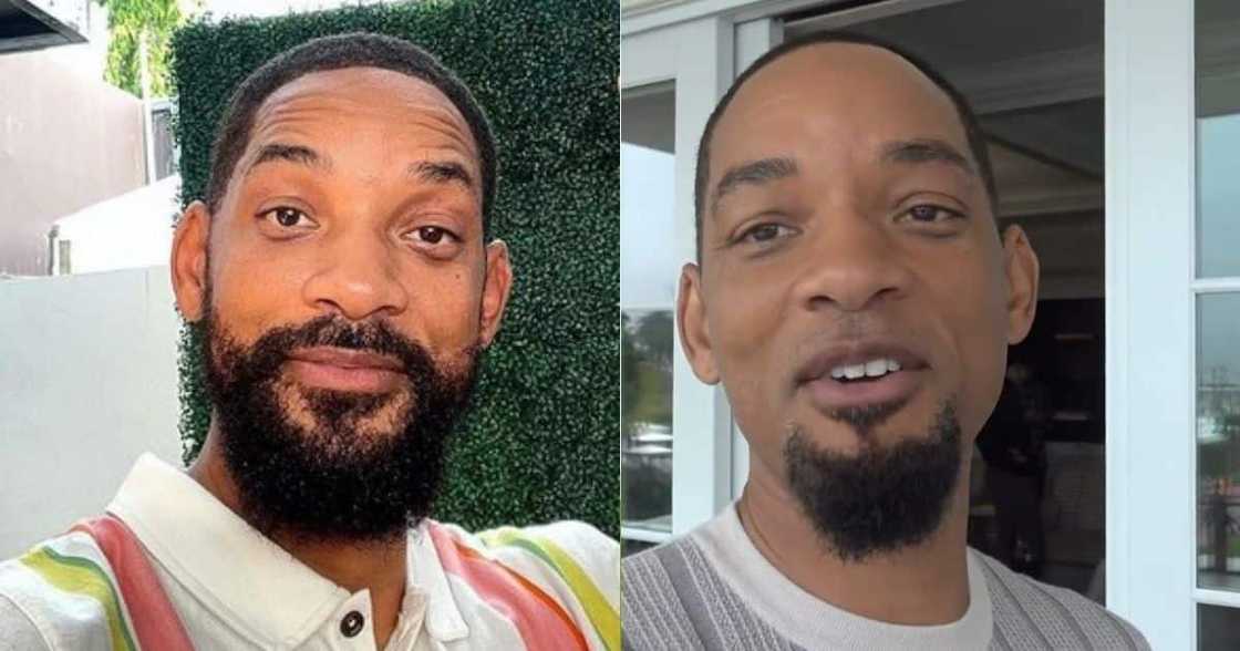 Will Smith, confuses fans, new goatee beard Will Smith, confuses fans, new goatee beard