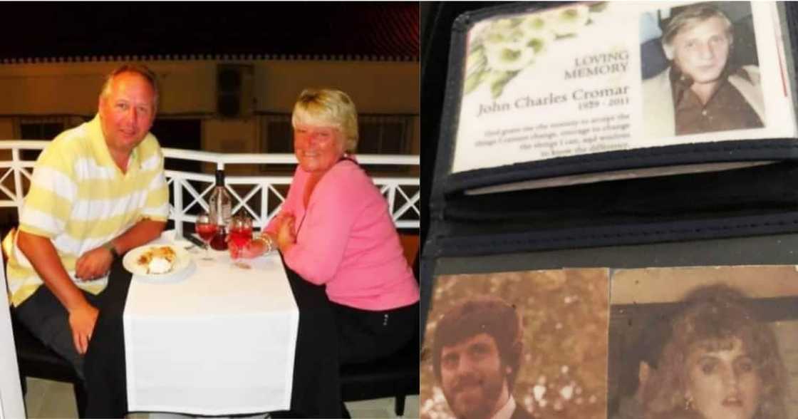 Cromar lost the wallet on a train trip to his niece’s home in Rayleigh. Cromar lost the wallet on a train trip to his niece’s home in Rayleigh.