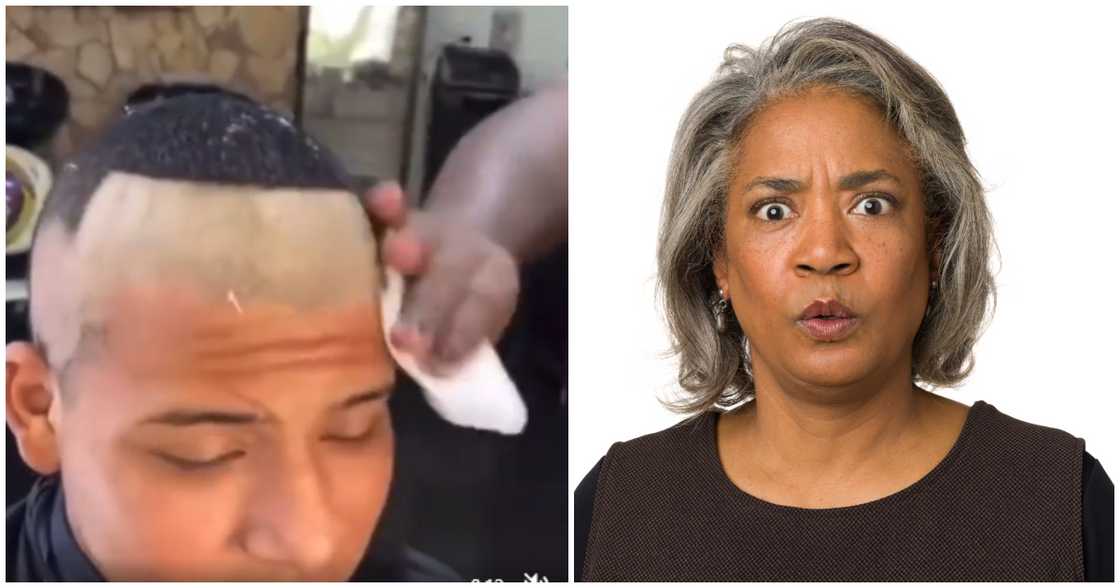 Video of young man's haircut gone wrong sparks reactions Video of young man's haircut gone wrong sparks reactions