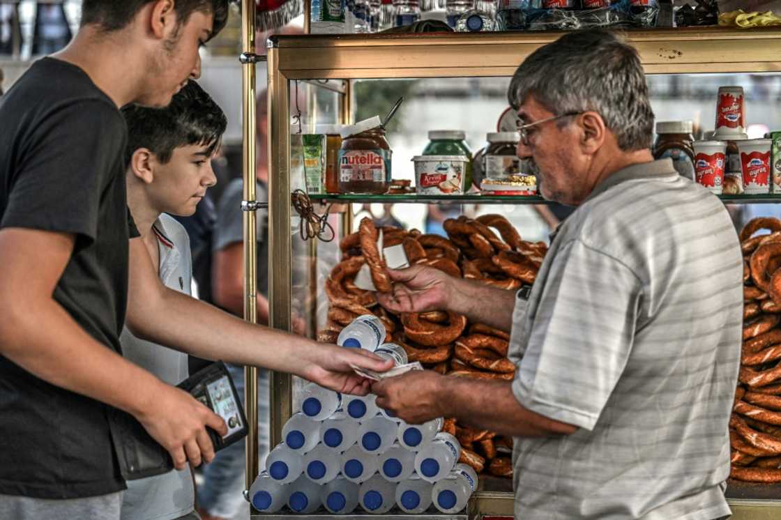 Istanbul's street vendors have been forced to raise prices and fear local customers won't be able to keep up