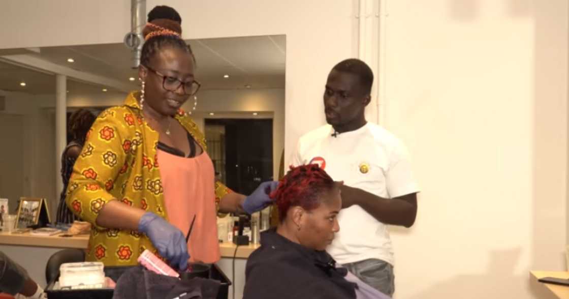 Ghanaian hairstylist and blogger Zionfelix in Denmark