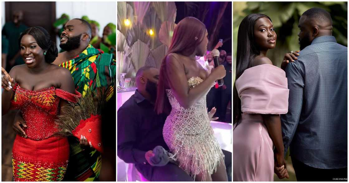 Ghanaian Melanin Bride Wows Wedding Guests As She Assured Groom Of Eternal Love With Her Flawless Rap Skills