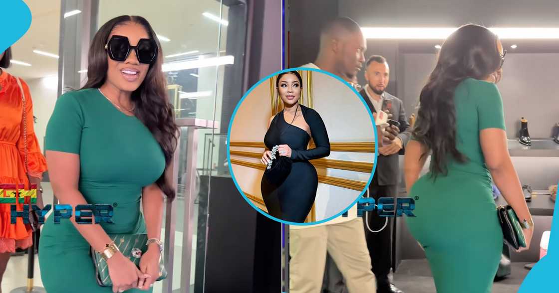 GHOne TV presenter Serwaa Amihere GHOne TV presenter Serwaa Amihere