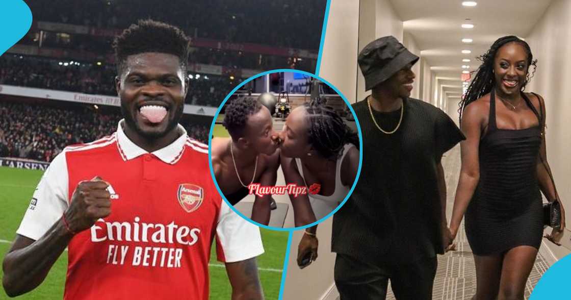 Thomas Partey's ex-girlfriend Gifty Boakye and her new lover Yaw Yeboah