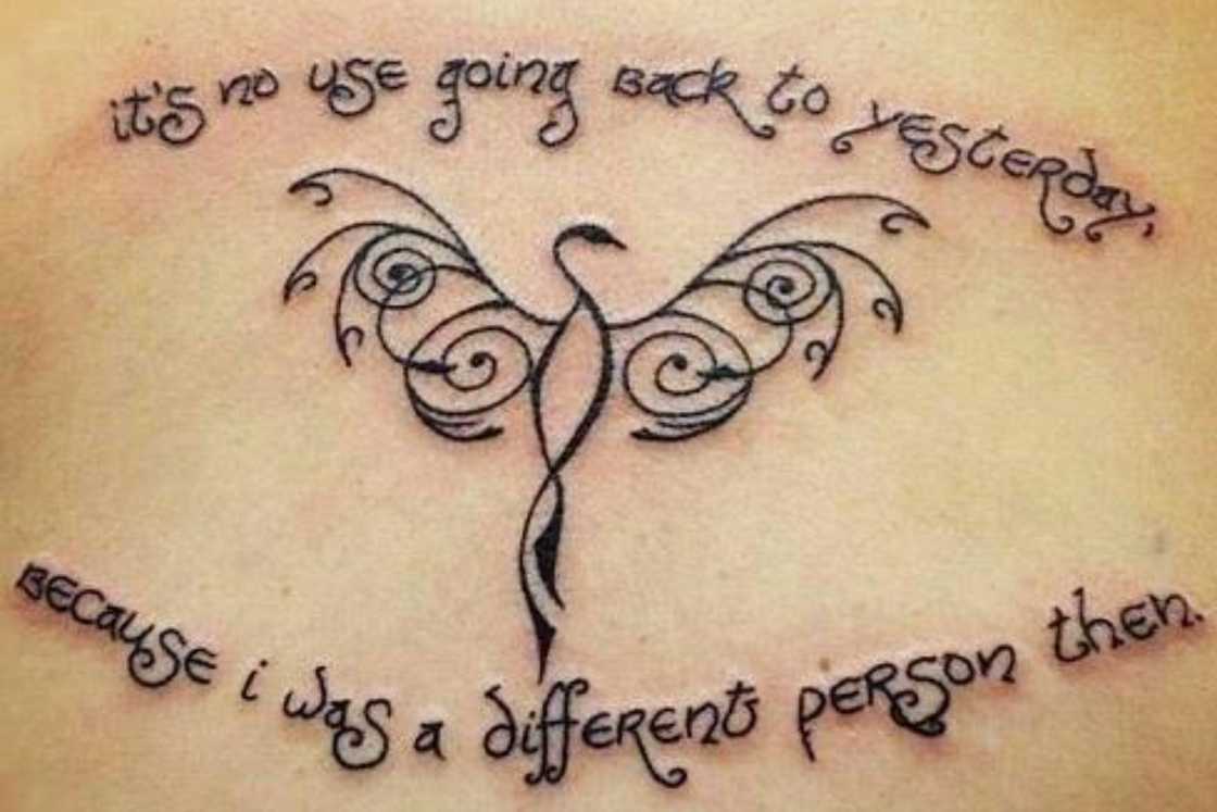 feminine rebirth phoenix tattoo feminine rebirth phoenix tattoo