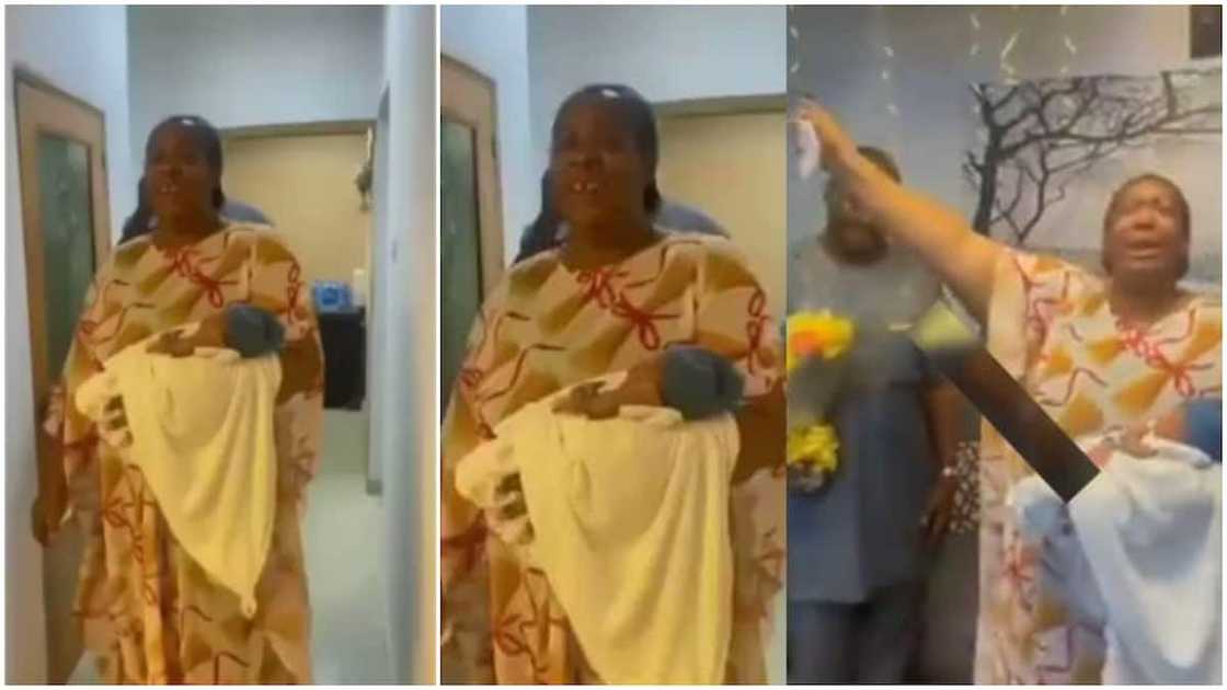 Nigerian Couple Reportedly Welcome First Child After ‘50 Years’ of Marriage, Their Video Makes Many Emotional Nigerian Couple Reportedly Welcome First Child After ‘50 Years’ of Marriage, Their Video Makes Many Emotional