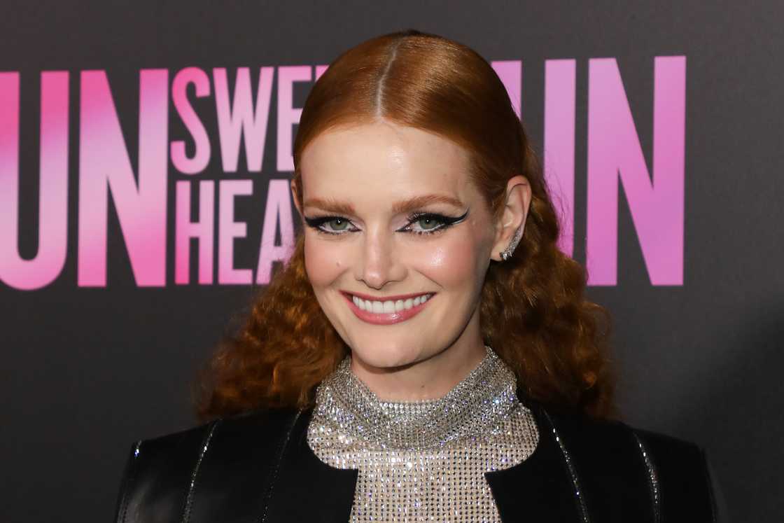Lydia Hearst at the Ace Hotel in Los Angeles, California Lydia Hearst at the Ace Hotel in Los Angeles, California