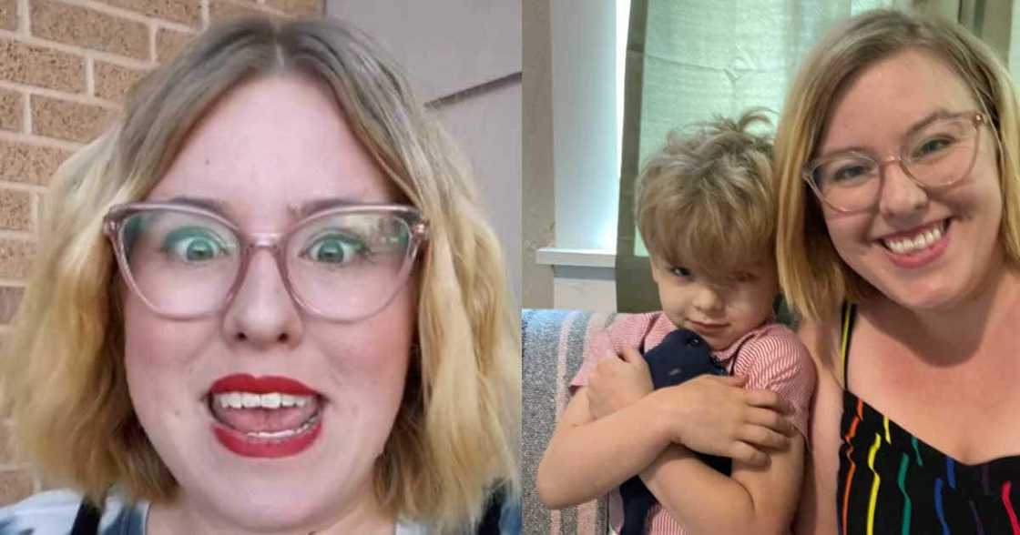 Tiffany Holloway and her son. Tiffany Holloway and her son.