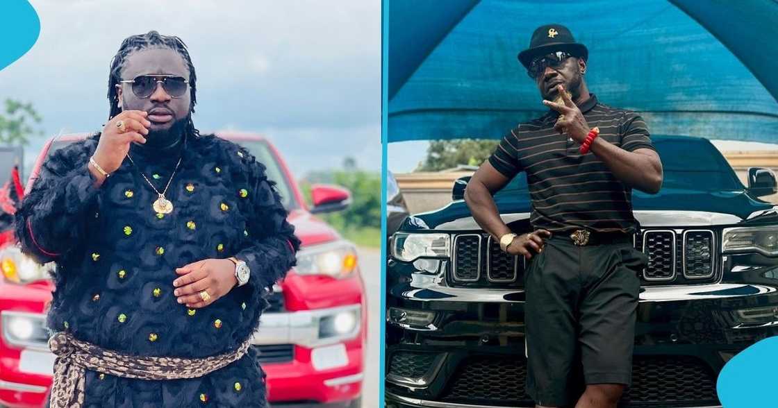 Osebo the Zaraman, Ajagurajah, Bishop Kwabena Asiamah, abroad, shopping, fashion beef Osebo the Zaraman, Ajagurajah, Bishop Kwabena Asiamah, abroad, shopping, fashion beef