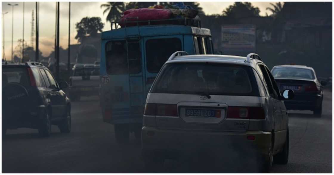 pollution on street