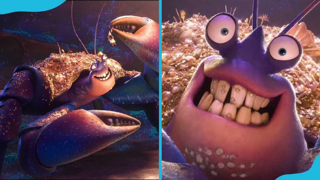 Tamatoa the vain and treasure-obsessed giant crab from Moana