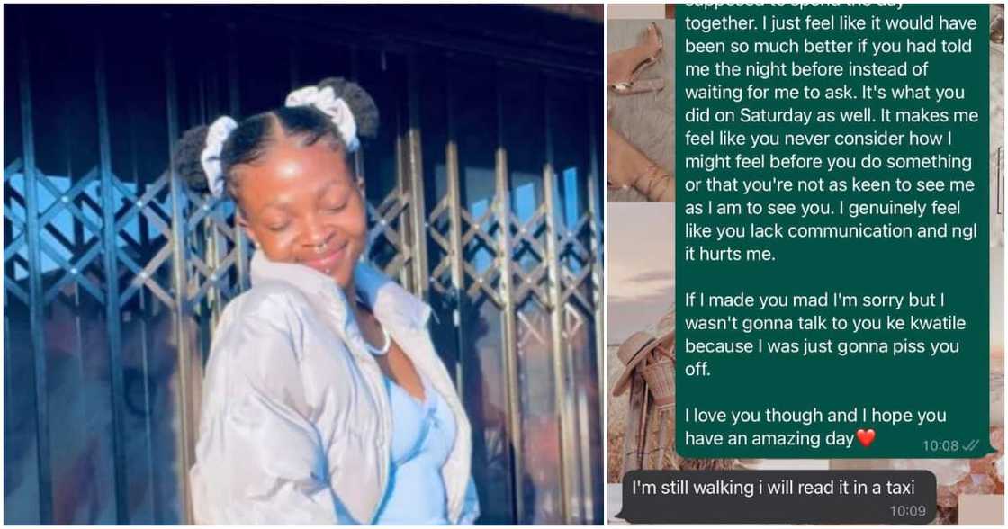 Lady leaks WhatsApp conversations with her ex. Lady leaks WhatsApp conversations with her ex.