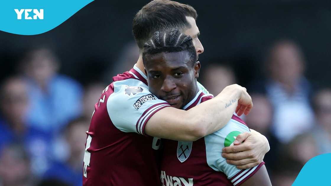 Mohammed Kudus, Ipswich Town, West Ham, ROOF. Mohammed Kudus, Ipswich Town, West Ham, ROOF.