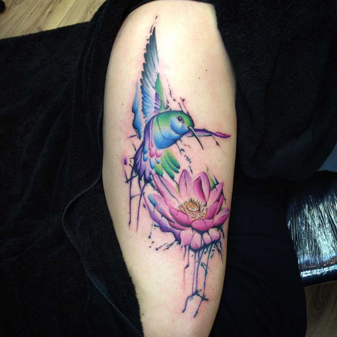 Hummingbird tattoo