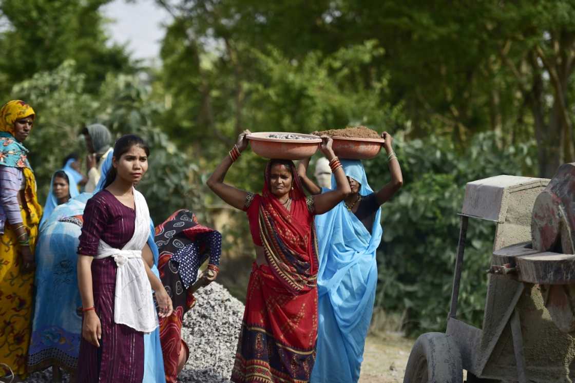 India is struggling to meet the water needs of its 1.4 billion people -- a problem worsening as climate change makes weather patterns more unpredictable