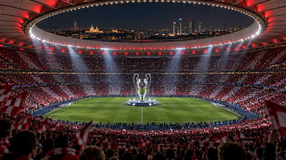Madrid, the Champions League final and a stadium still waiting for its own night