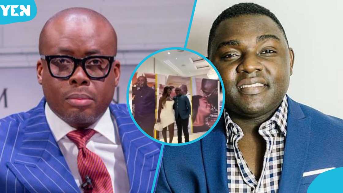 Kelvin Taylor has accused Paul Adom Otchere of cheating on his wife Kelvin Taylor has accused Paul Adom Otchere of cheating on his wife