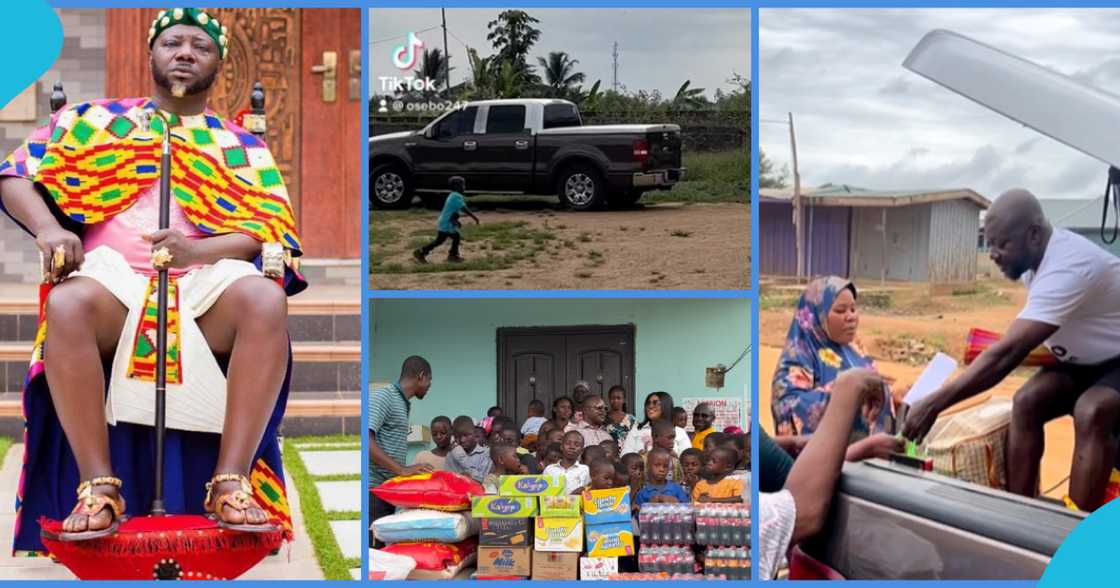 Osebo Discloses Why He Bought His Ford F150, Says He Uses It To Transport Donation Items Osebo Discloses Why He Bought His Ford F150, Says He Uses It To Transport Donation Items