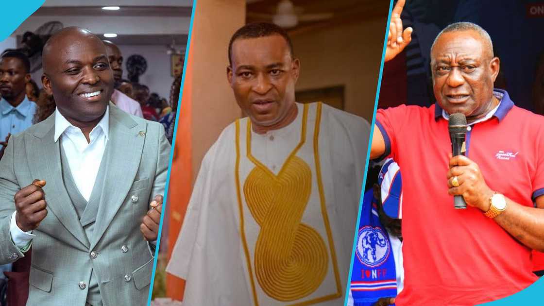 The NPP, Ashanti Region Chairman, Odeneho Kwaku Appiah, Chairman Wontumi, Dr Henry Kwabena Kokofu