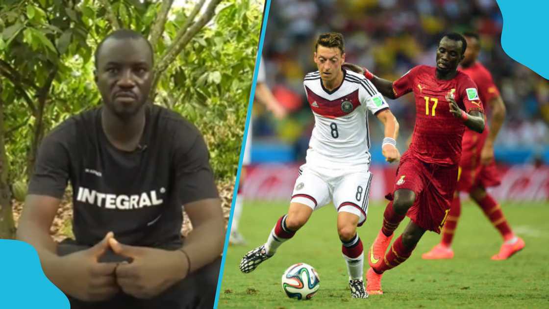 Former Ghana midfielder Rabiu Mohammed opens up on farming. Former Ghana midfielder Rabiu Mohammed opens up on farming.