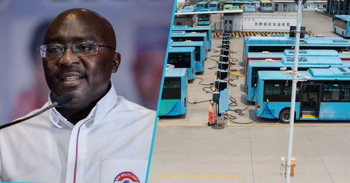 Bawumia Says Government Will Import 100 Electric Buses By End Of Year Bawumia Says Government Will Import 100 Electric Buses By End Of Year