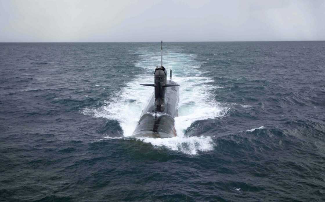 The Scorpene-class submarine can carry 31 crew members and 18 torpedoes and missiles. The Scorpene-class submarine can carry 31 crew members and 18 torpedoes and missiles.