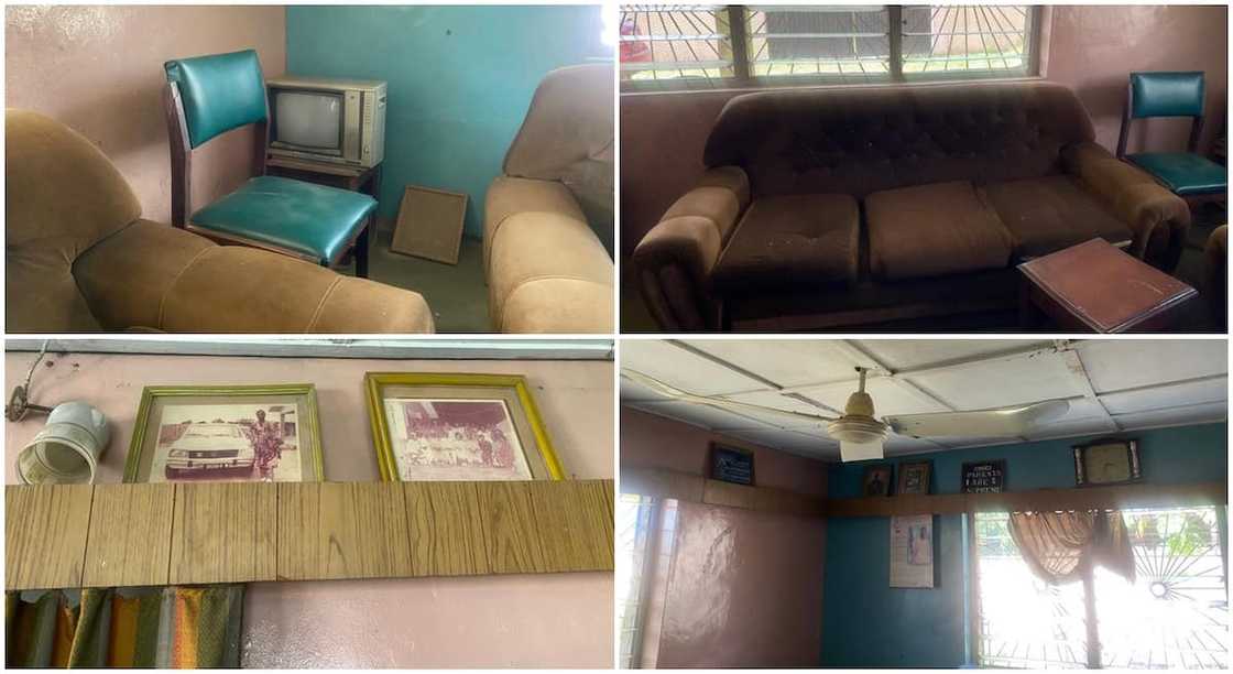Nigerian man shares photos of 70s setting and look of his father's house. Nigerian man shares photos of 70s setting and look of his father's house.