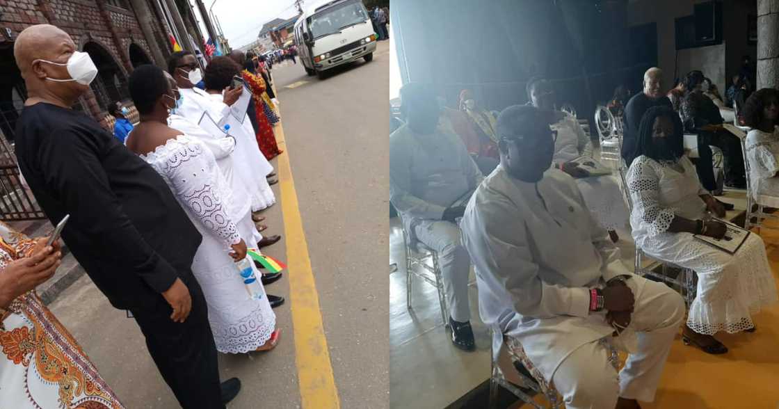 Prof Naana Jane, Alabi, other represent NDC at TB Joshua's funeral in Nigeria Prof Naana Jane, Alabi, other represent NDC at TB Joshua's funeral in Nigeria