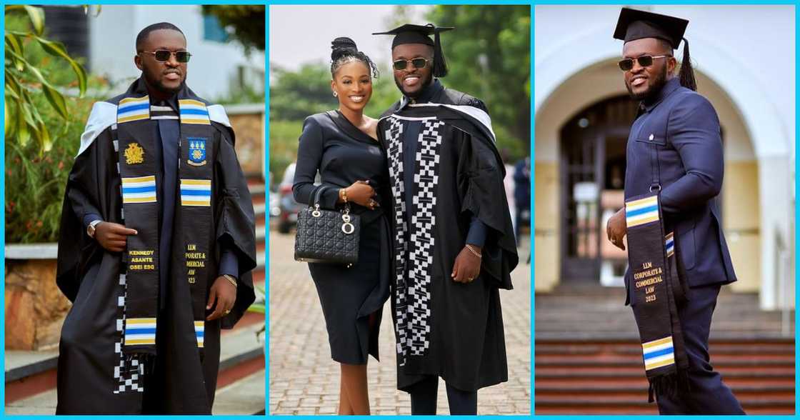 Kennedy Osei's Master's Degree graduation