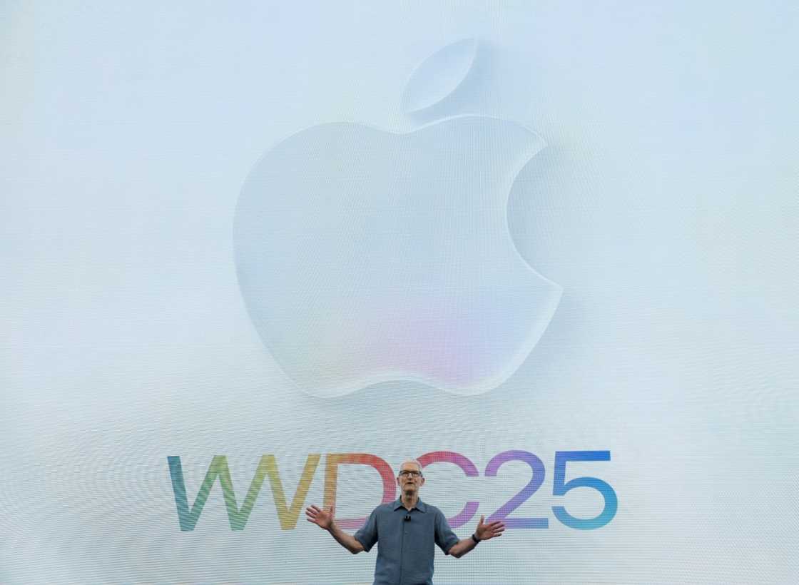 Apple CEO Tim Cook speaks during the Apple Worldwide Developers Conference Apple CEO Tim Cook speaks during the Apple Worldwide Developers Conference