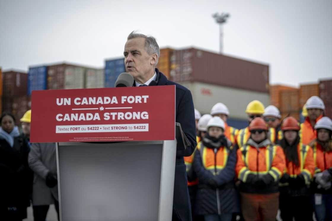 Canadian Prime Minister and Liberal leader Mark Carney has taken a strong lead in polls heading into a second week of the election campaign Canadian Prime Minister and Liberal leader Mark Carney has taken a strong lead in polls heading into a second week of the election campaign