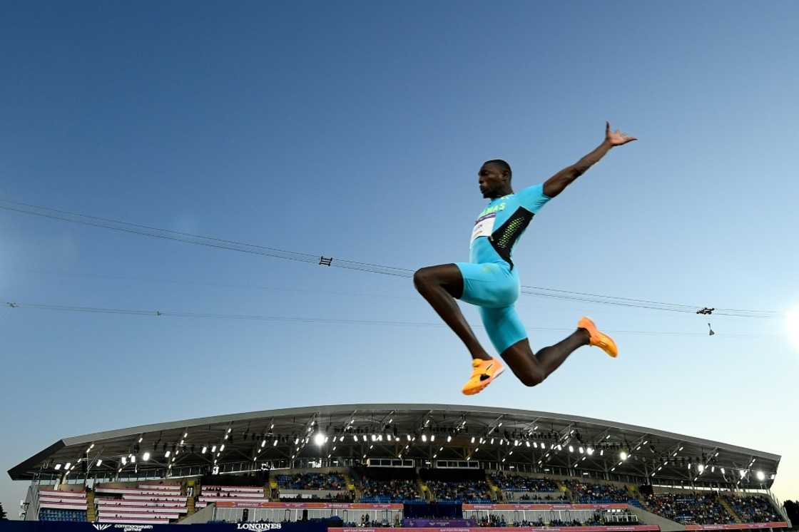 Laquan Nairn won the men's long jump at the Commonwealth Games in Birmingham Laquan Nairn won the men's long jump at the Commonwealth Games in Birmingham