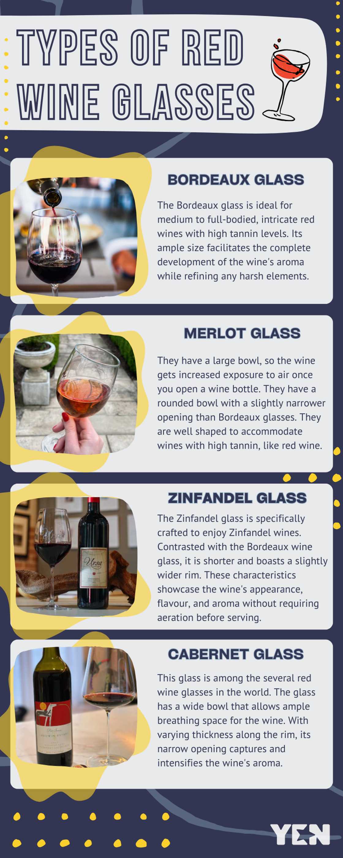 Beginners guide to types of wine glasses
