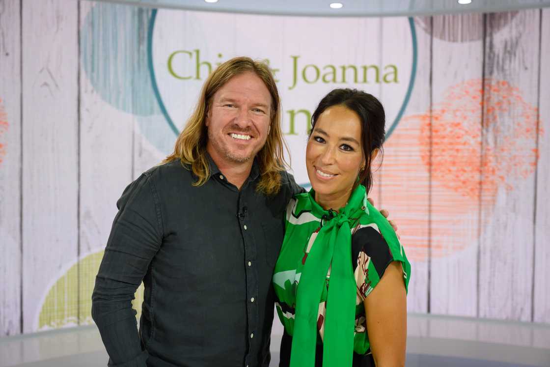 Chip and Joanna Gaines in Studio 1A