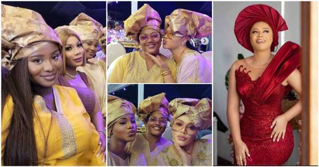 Actress Nadia Buari releases stunning images with her mom, sisters, and actress Zynnell Zuh. Actress Nadia Buari releases stunning images with her mom, sisters, and actress Zynnell Zuh.