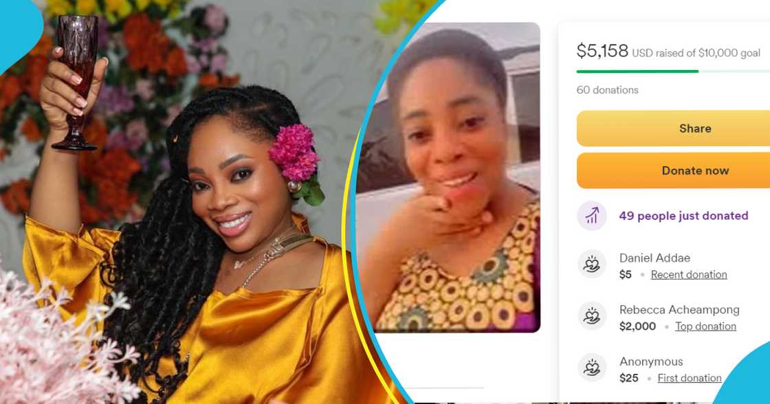 Moesha Boduong's GoFundMe for her stroke treatment