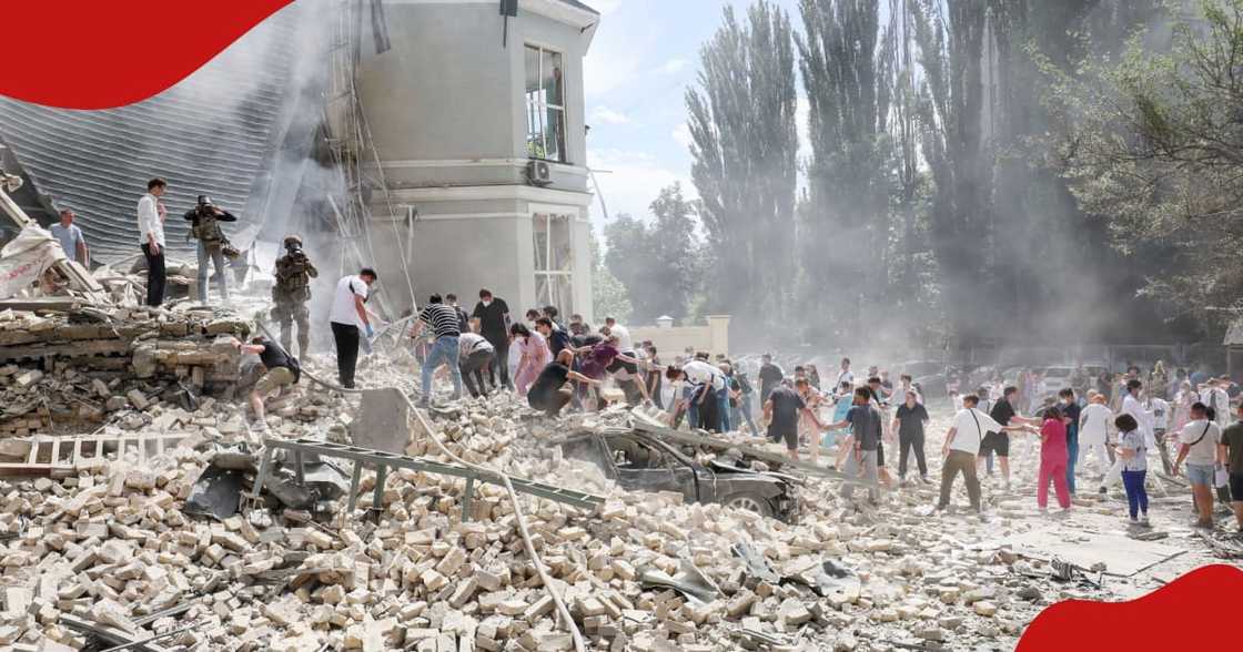 Okhmatdyt Children's Hospital in Kyiv. Okhmatdyt Children's Hospital in Kyiv.