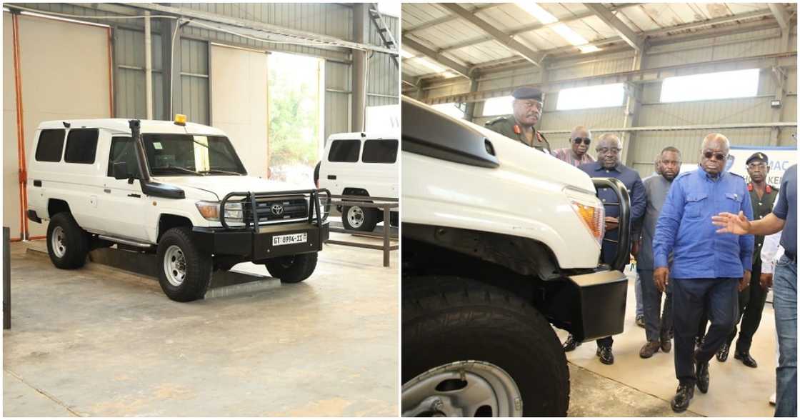 Ghana Armed Forces partner private firm to assemble armoured cars for banks.