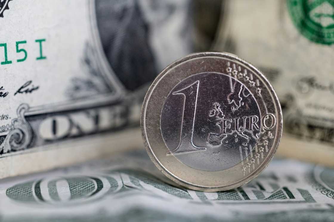 The euro has been rising against the dollar The euro has been rising against the dollar