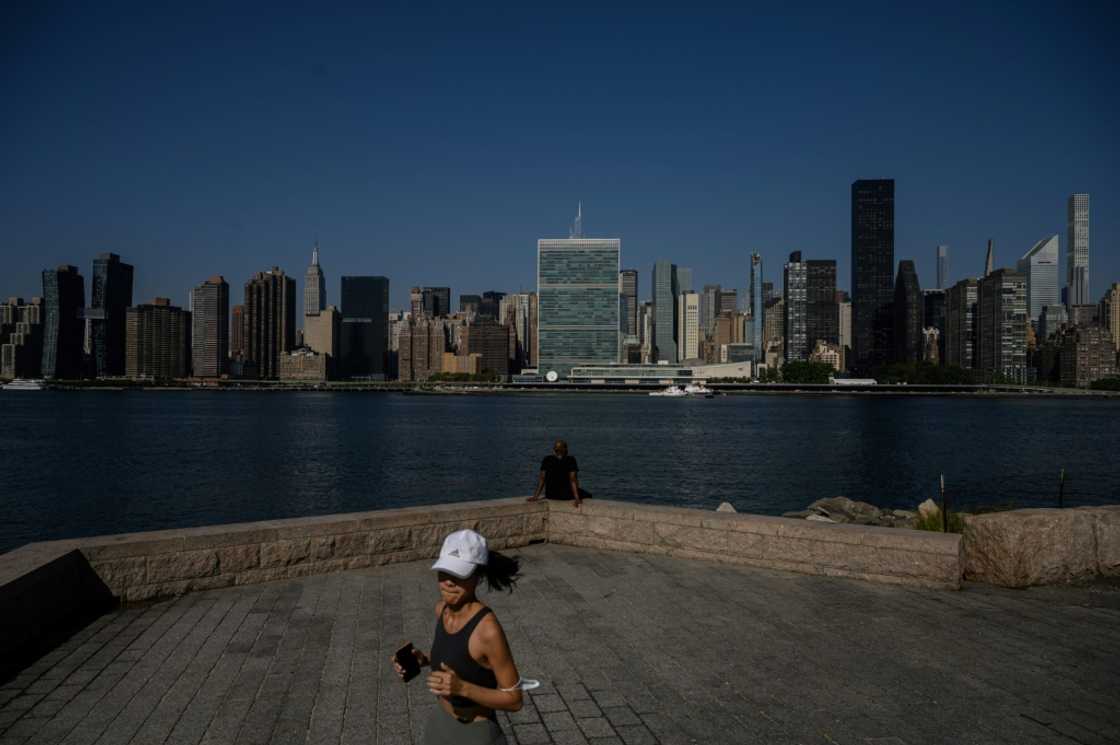 The United Nations headquarters in New York City The United Nations headquarters in New York City