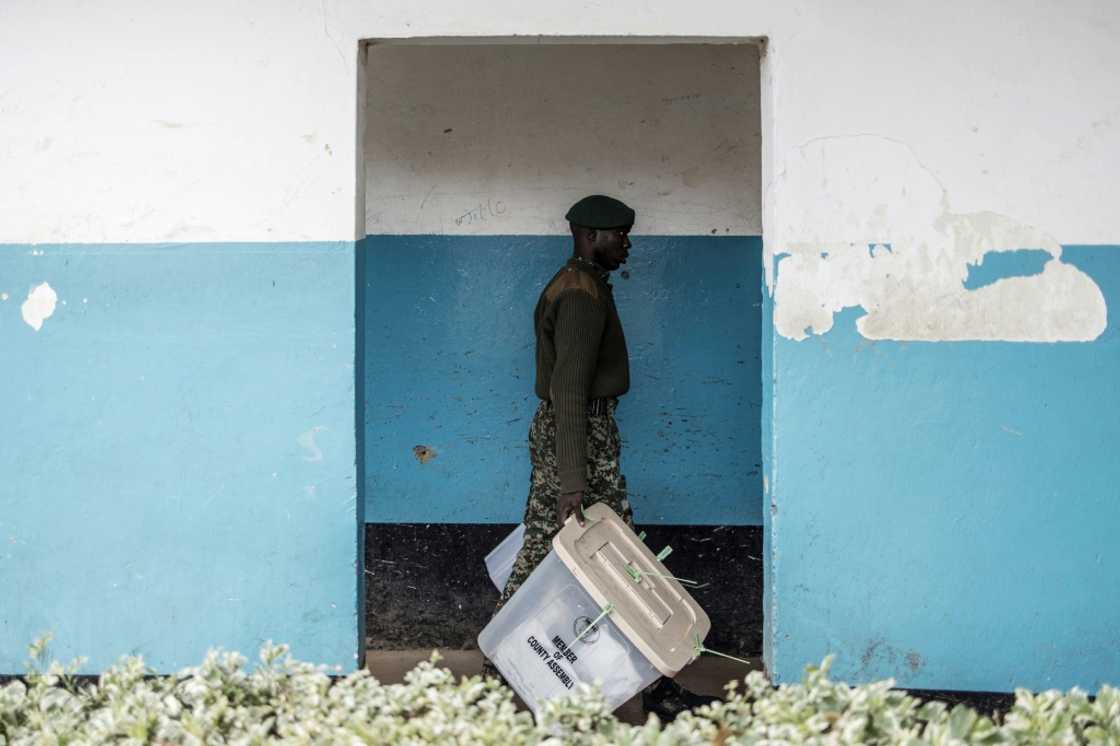 Tallying of results from Kenya's election is ongoing